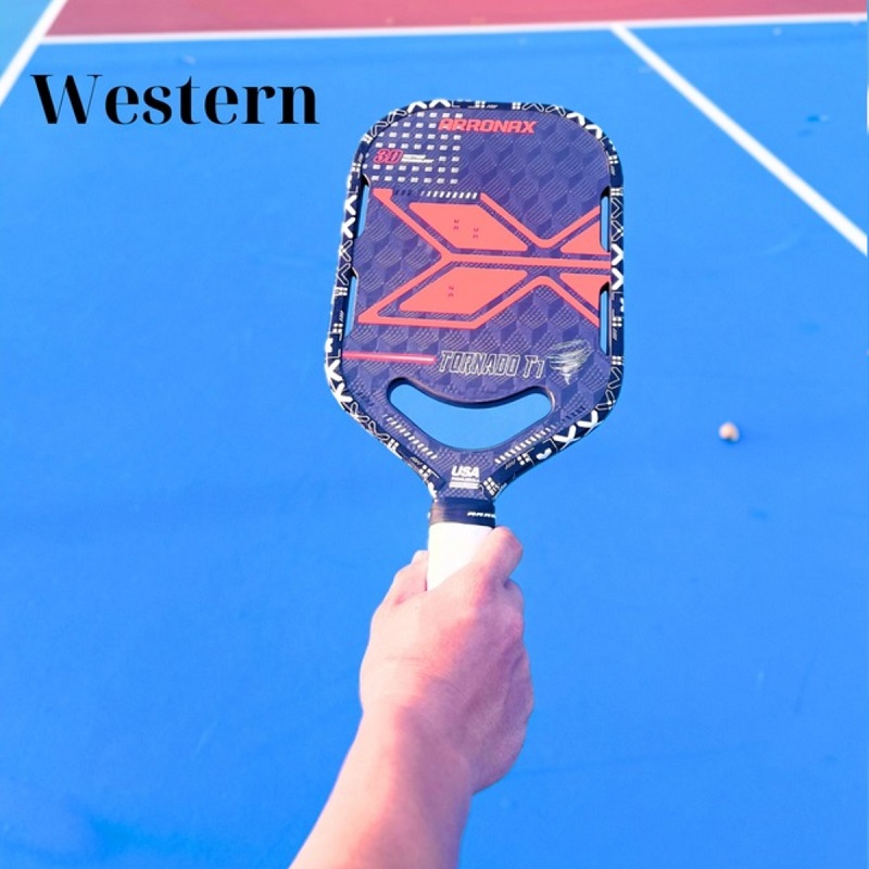 Cách cầm vợt Pickleball Western