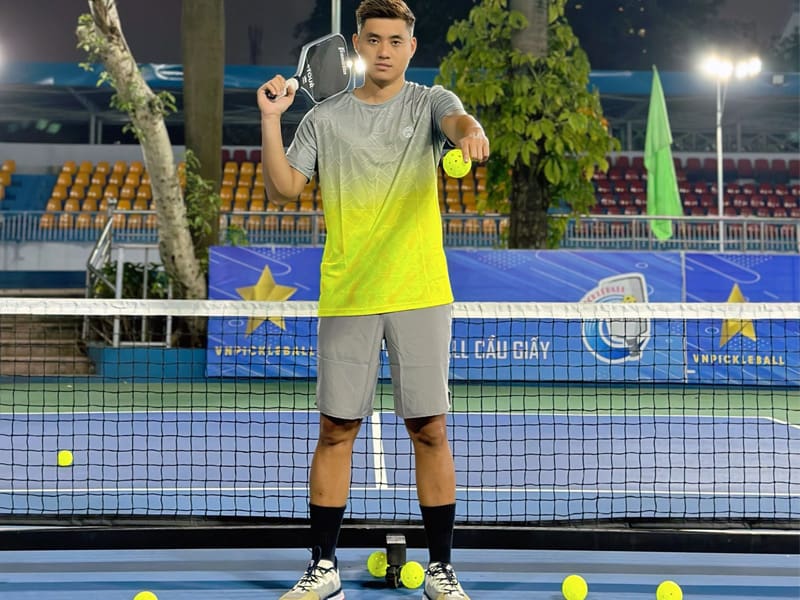 Lớp học Pickleball Hà Nội của HLV Vũ Hoàn