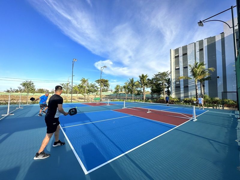 Sân Pickleball tại khu đô thị La Queenara Hội An