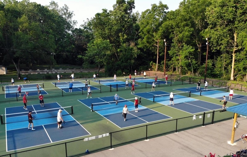 Thi công sân Pickleball