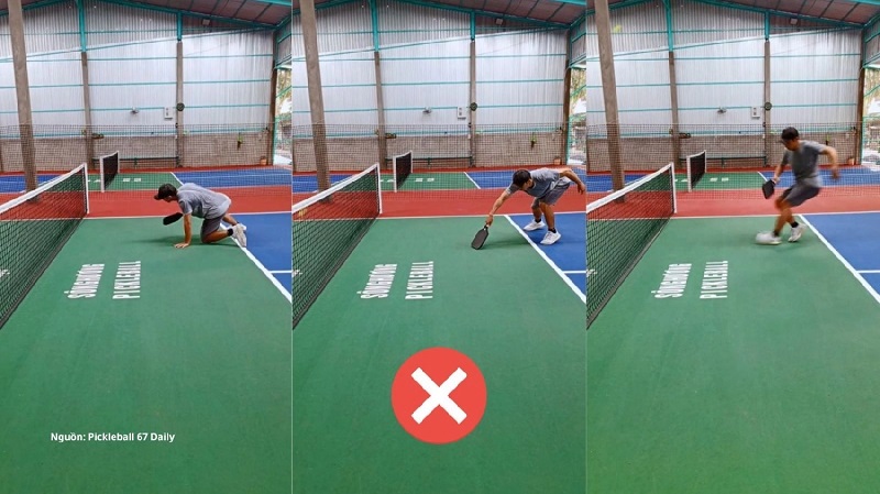 Lỗi khu vực bếp trong Pickleball