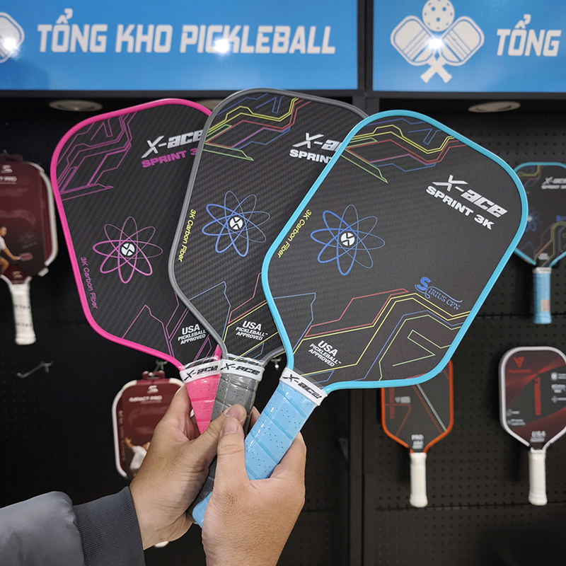 Vợt Pickleball X-Ace Sprint 3K
