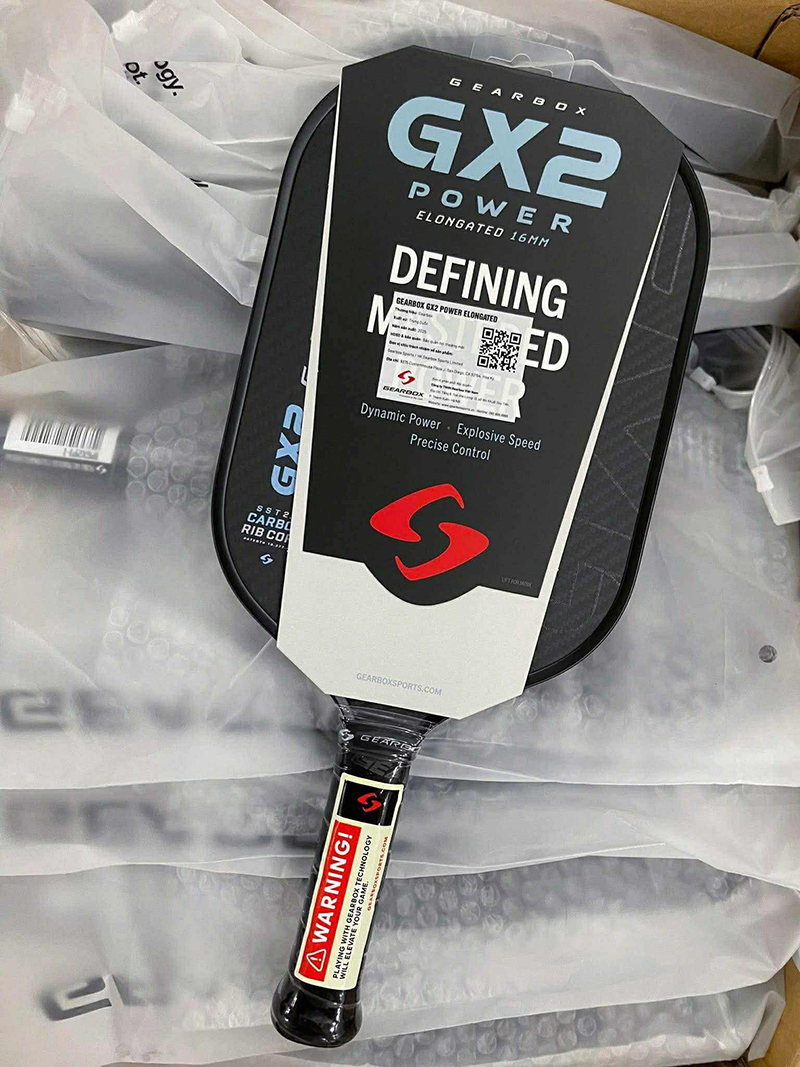 Vợt Pickleball Gearbox GX2 Power Elongated