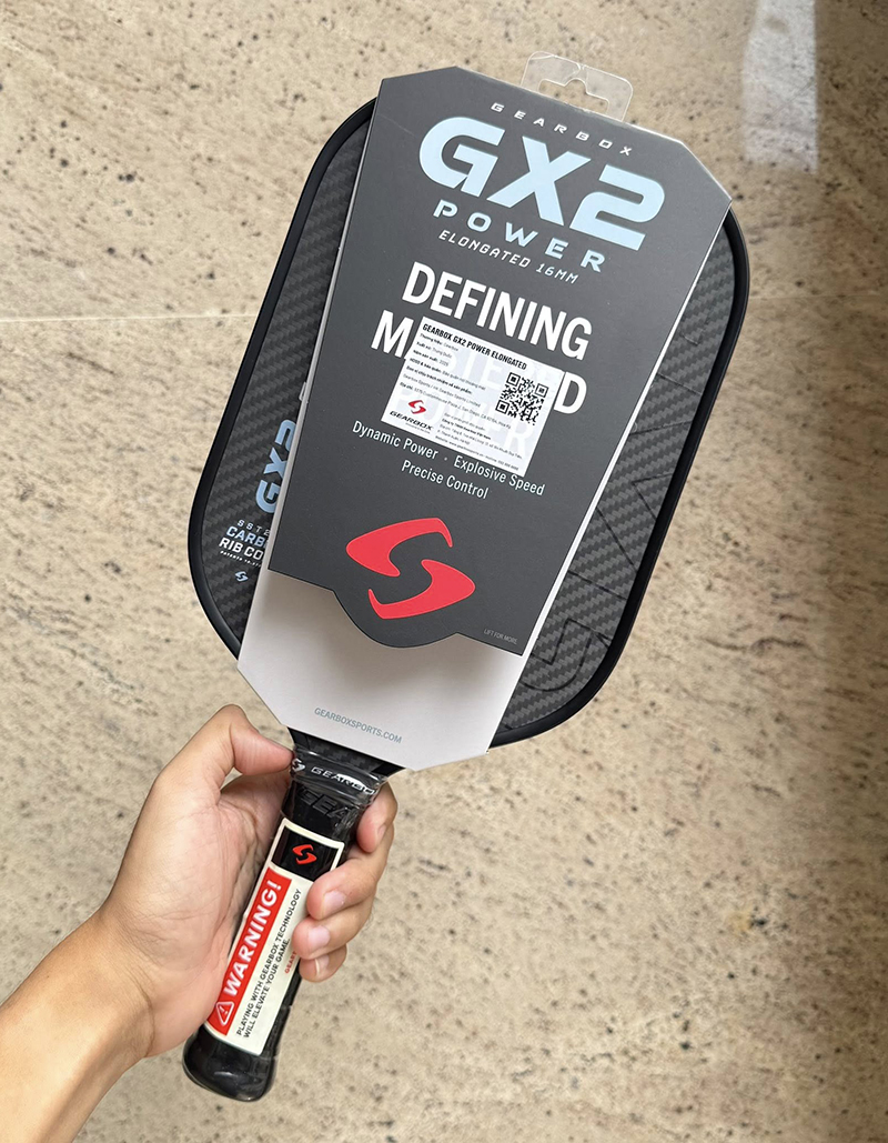 Vợt Pickleball Gearbox GX2 Power Elongated