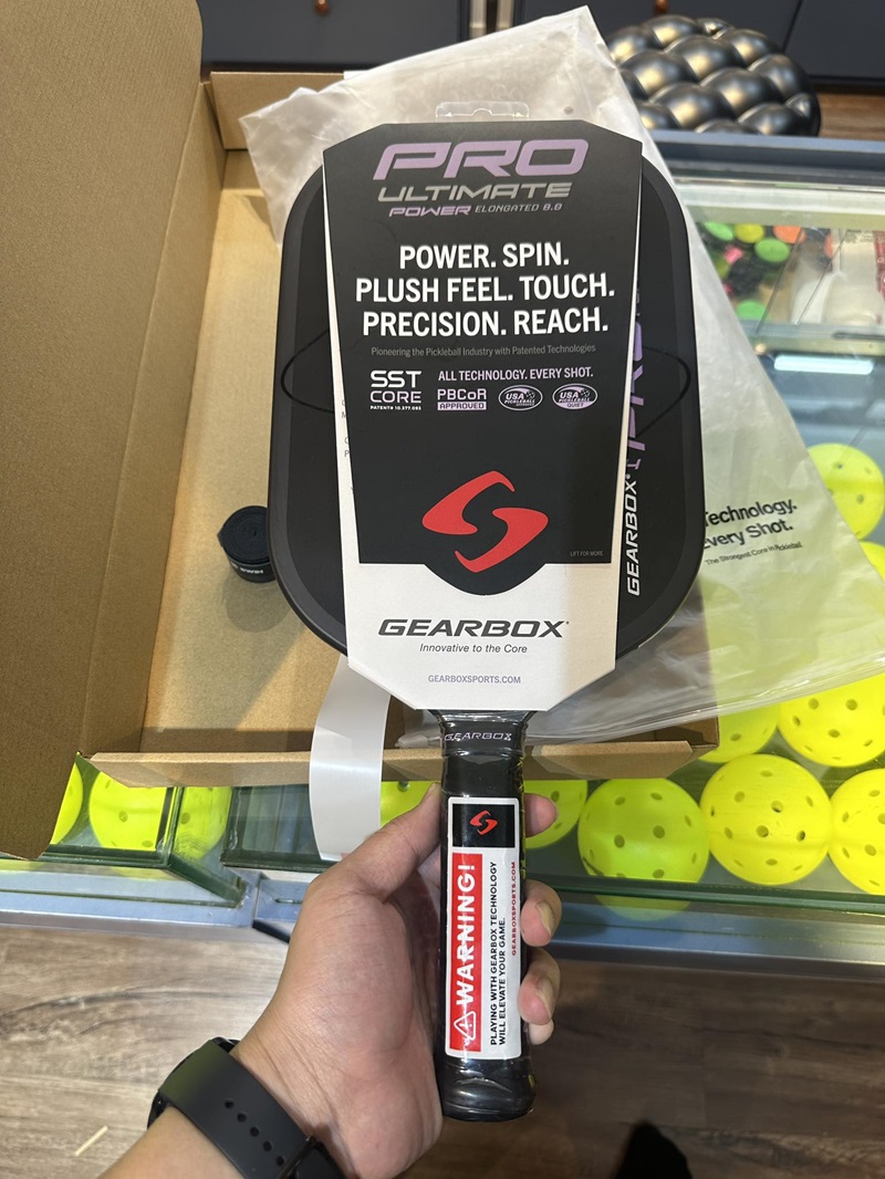 Vợt Pickleball Gearbox Pro Ultimate Power Elongated